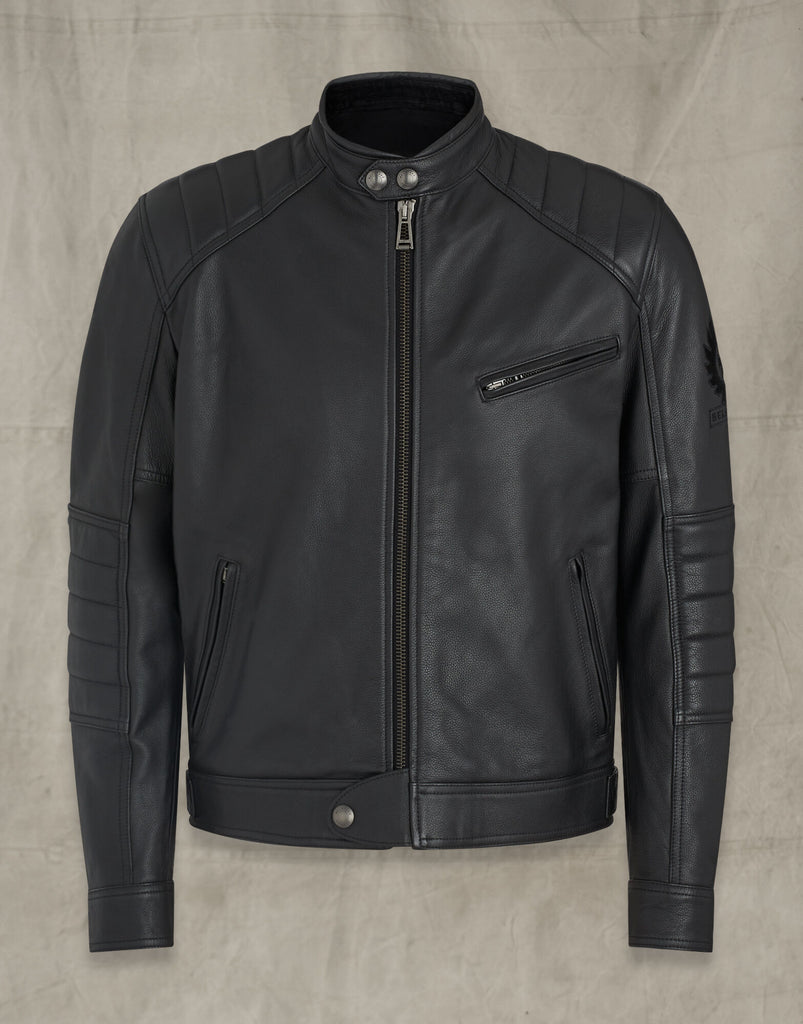 BELSTAFF ブラックオーバーオールL バイクプロテクター BELSTAFF