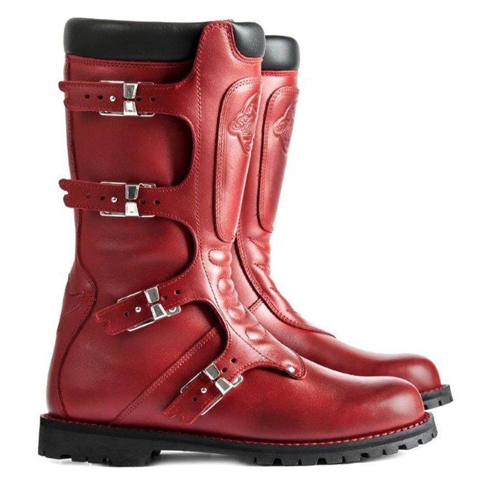 Stylmartin Continental Rosso Motorcycle Boots