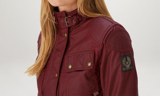 Belstaff Trialmaster Pro Jacket Red 40 Woman