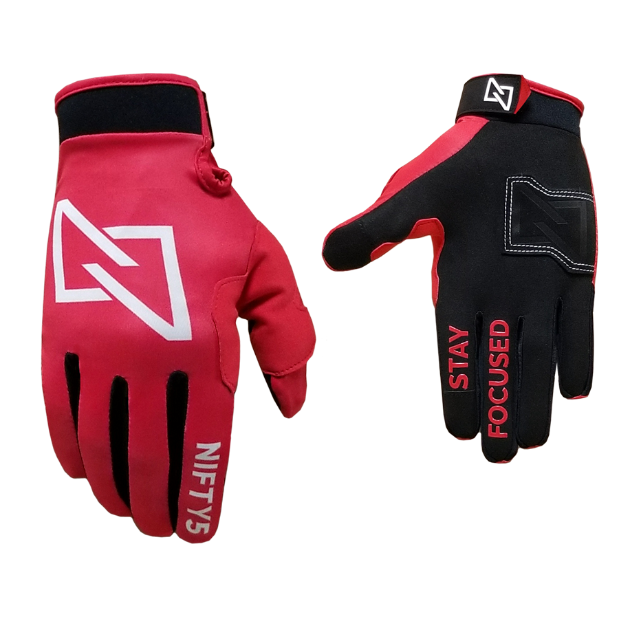 Nifty5 Techlight MX Gloves - Red