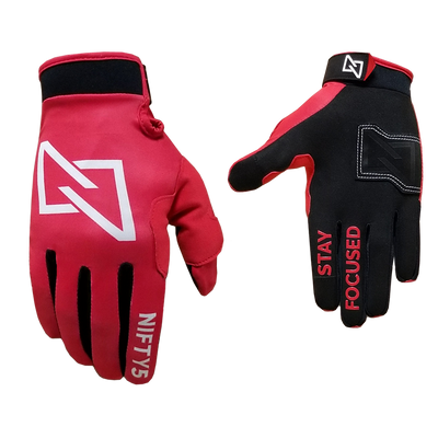 Nifty5 Techlight MX Gloves - Red