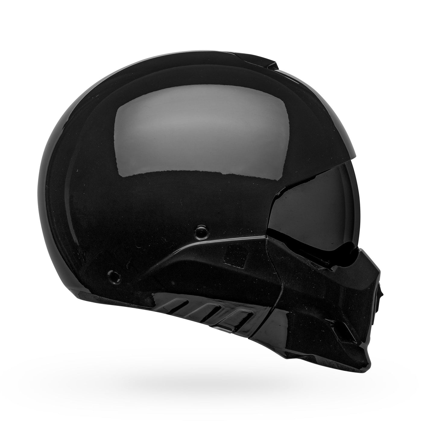bell broozer modular street motorcycle helmet gloss black right