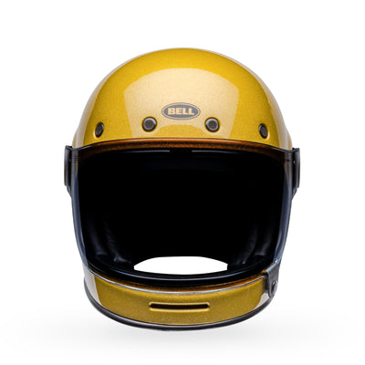 bell bullitt culture classic full face motorcycle helmet gloss gold flake front
