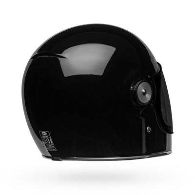 bell bullitt culture classic motorcycle helmet gloss black back right
