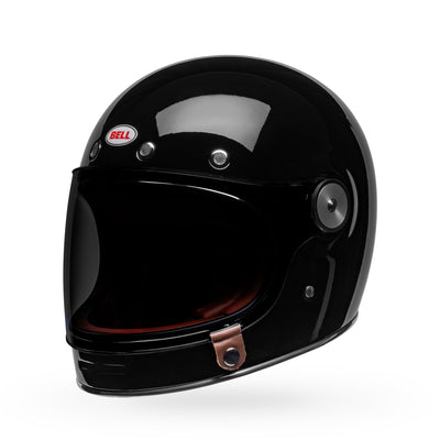 bell bullitt culture classic motorcycle helmet gloss black front left