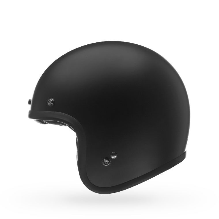 bell custom 500 culture classic motorcycle helmet matte black left