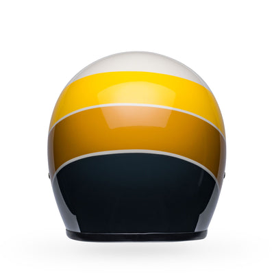 bell custom 500 culture classic open face motorcycle helmet riff gloss sand yellow back