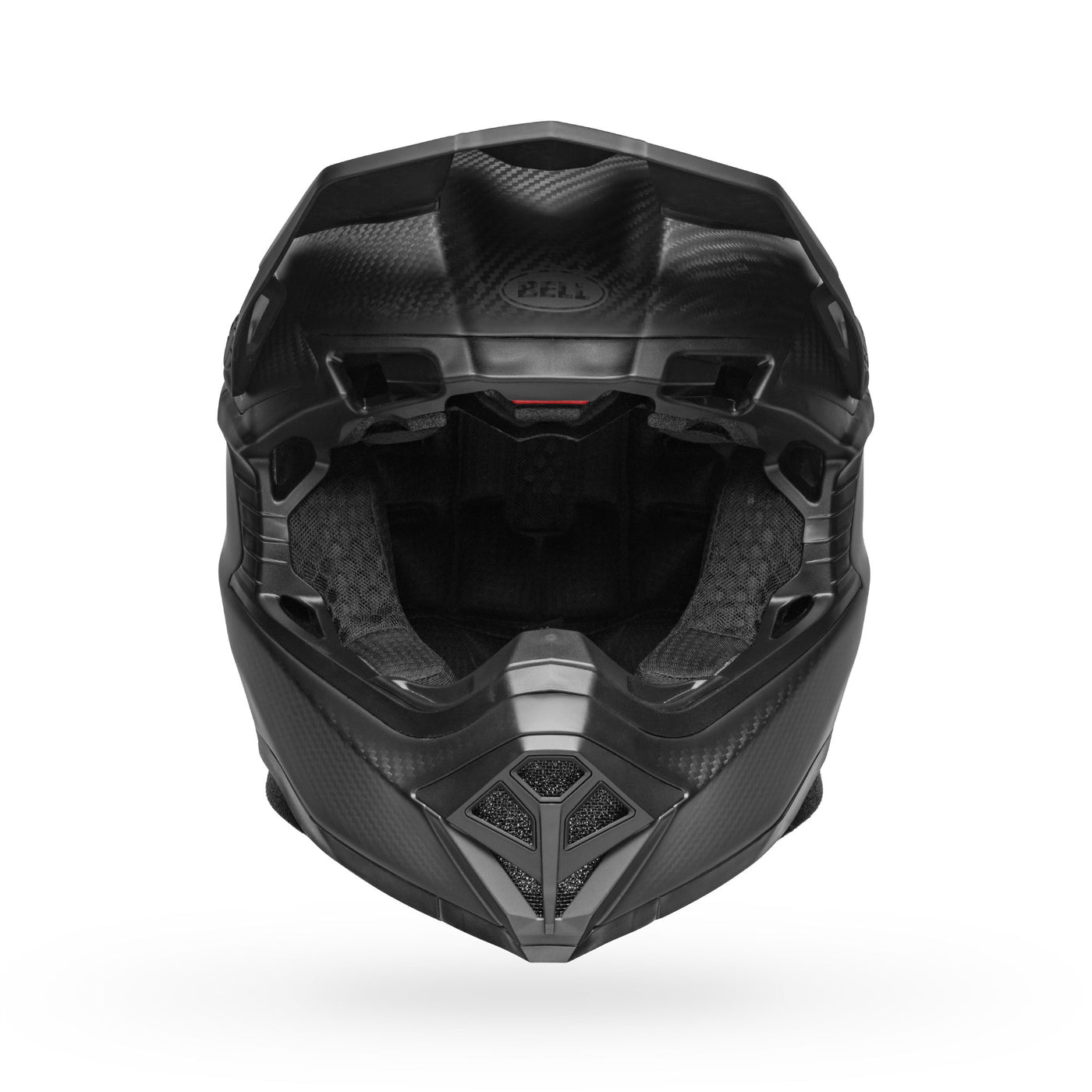 bell moto 10 spherical carbon dirt motorcycle helmet matte black front