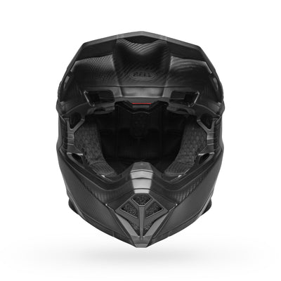 bell moto 10 spherical carbon dirt motorcycle helmet matte black front