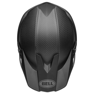 bell moto 10 spherical carbon dirt motorcycle helmet matte black top