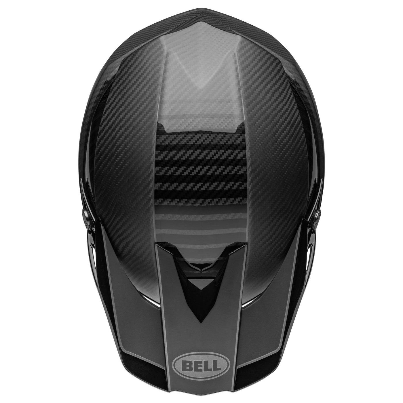 bell moto 10 spherical carbon dirt motorcycle helmet rhythm matte gloss black charcoal top