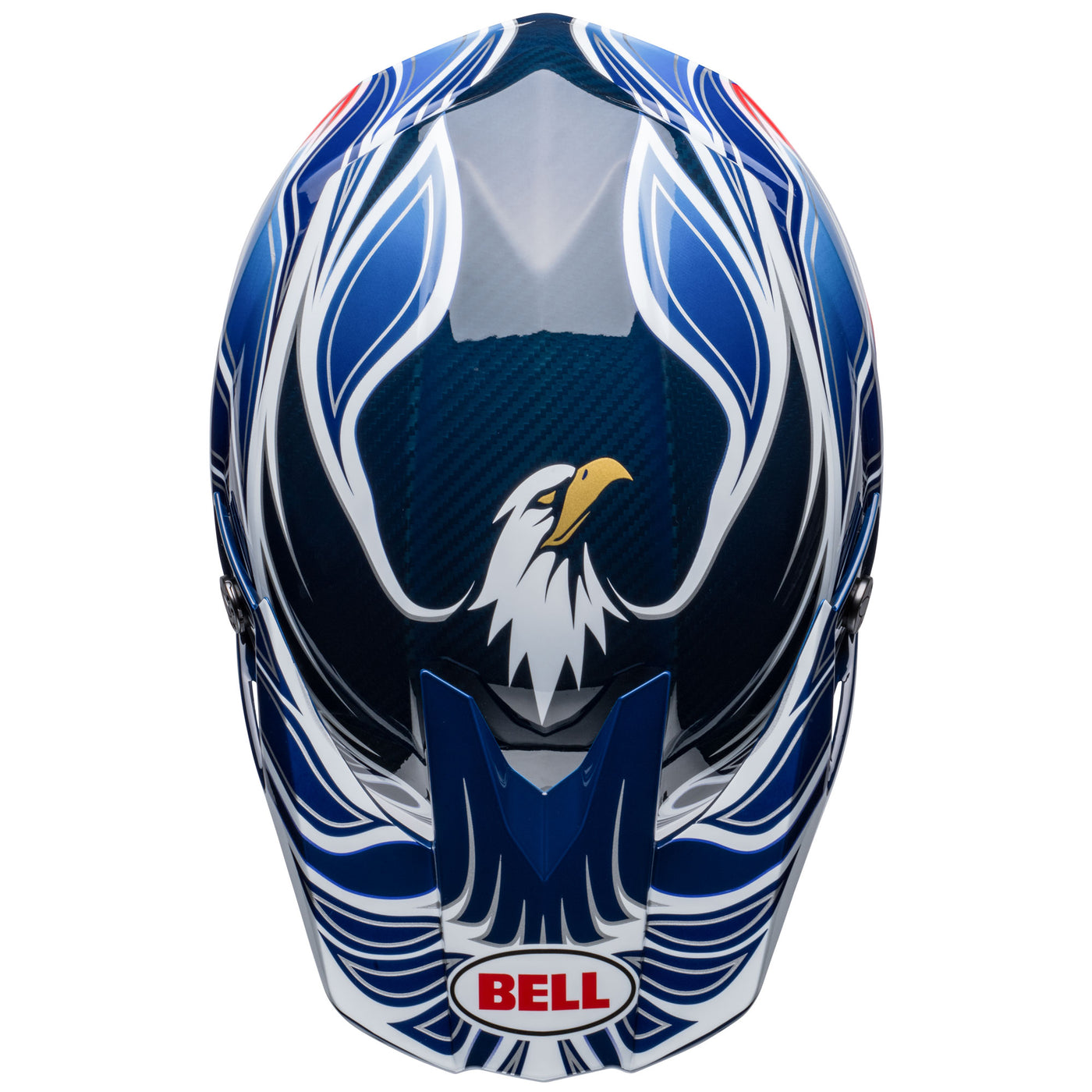 bell moto 10 spherical le dirt motorcycle helmet tomac replica 23 gloss blue white top