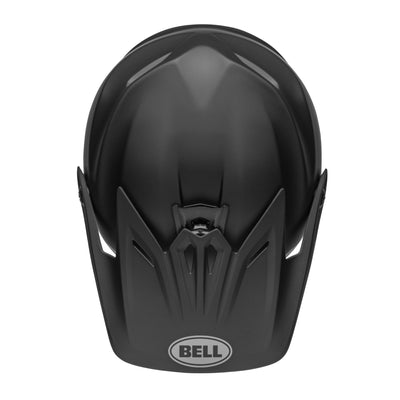 bell moto 9 youth mips motorcycle helmet matte black top