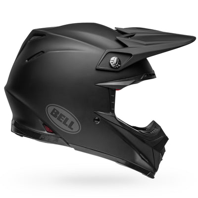 bell moto 9s flex dirt motorcycle helmet matte black right