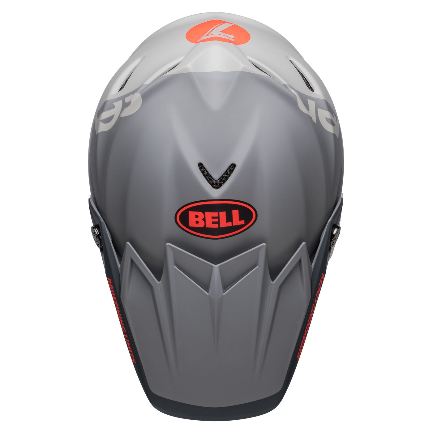 bell moto 9s flex dirt motorcycle helmet seven vanguard matte charcoal orange top