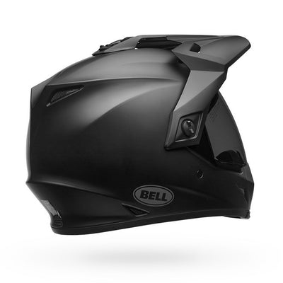 bell mx 9 adventure dlx mips dirt motorcycle helmet matte black back right