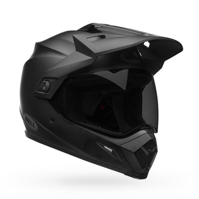 bell mx 9 adventure dlx mips dirt motorcycle helmet matte black front right