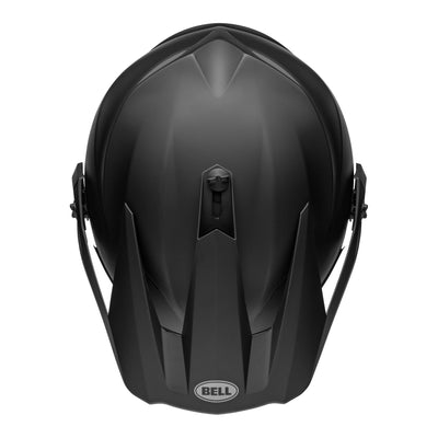 bell mx 9 adventure dlx mips dirt motorcycle helmet matte black top