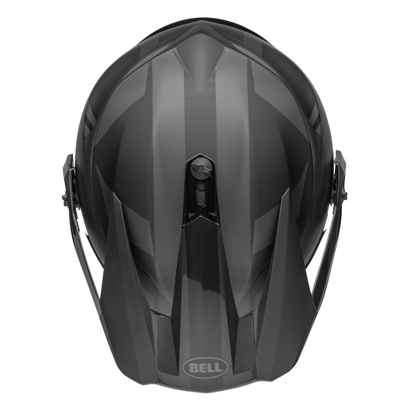 bell mx 9 adventure mips dirt motorcycle helmet marauder matte gloss blackout top