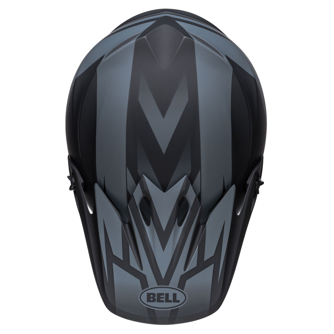 bell mx 9 mips dirt motorcycle helmet disrupt matte black charcoal top