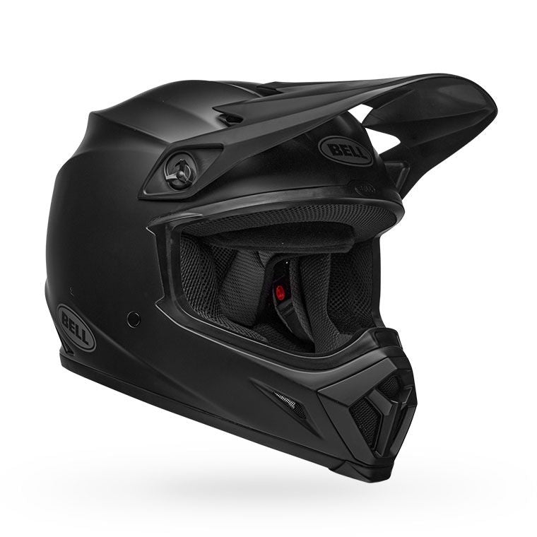 bell mx 9 mips dirt motorcycle helmet matte black front right