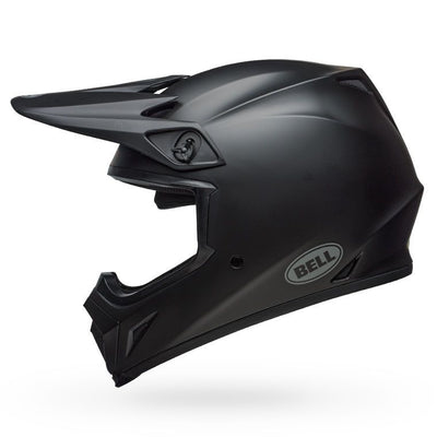 bell mx 9 mips dirt motorcycle helmet matte black left