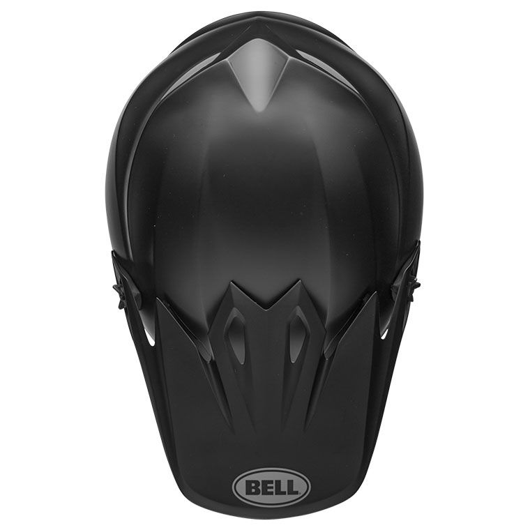bell mx 9 mips dirt motorcycle helmet matte black top