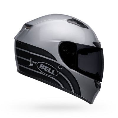 bell qualifier dlx mips street full face motorcycle helmet ace 4 gloss gray charcoal right