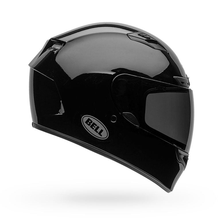 bell qualifier dlx mips street full face motorcycle helmet gloss black right