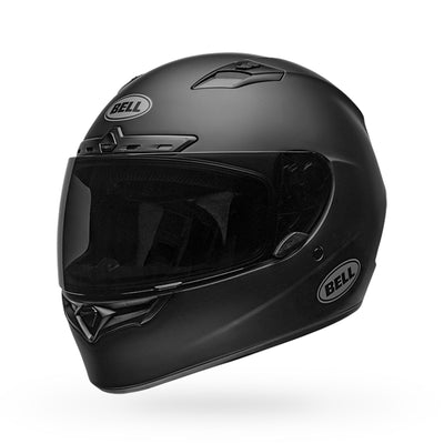 bell qualifier dlx mips street full face motorcycle helmet matte black front left