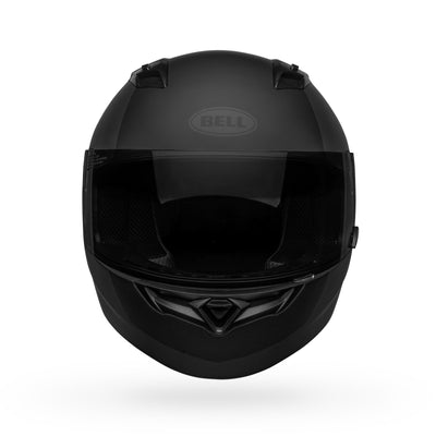 bell qualifier street full face motorcycle helmet turnpike matte black gray front