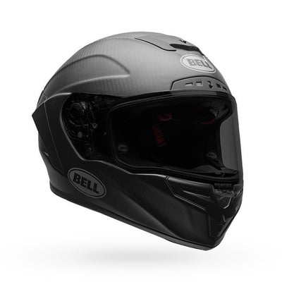 bell race star flex dlx carbon street full face motorcycle helmet matte black front right