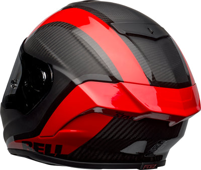 Bell Helmets Race Star DLX Flex - Tantrum 2 Matte/Gloss Black/Red