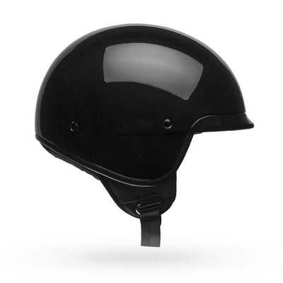 bell scout air cruiser motorcycle helmet gloss black right
