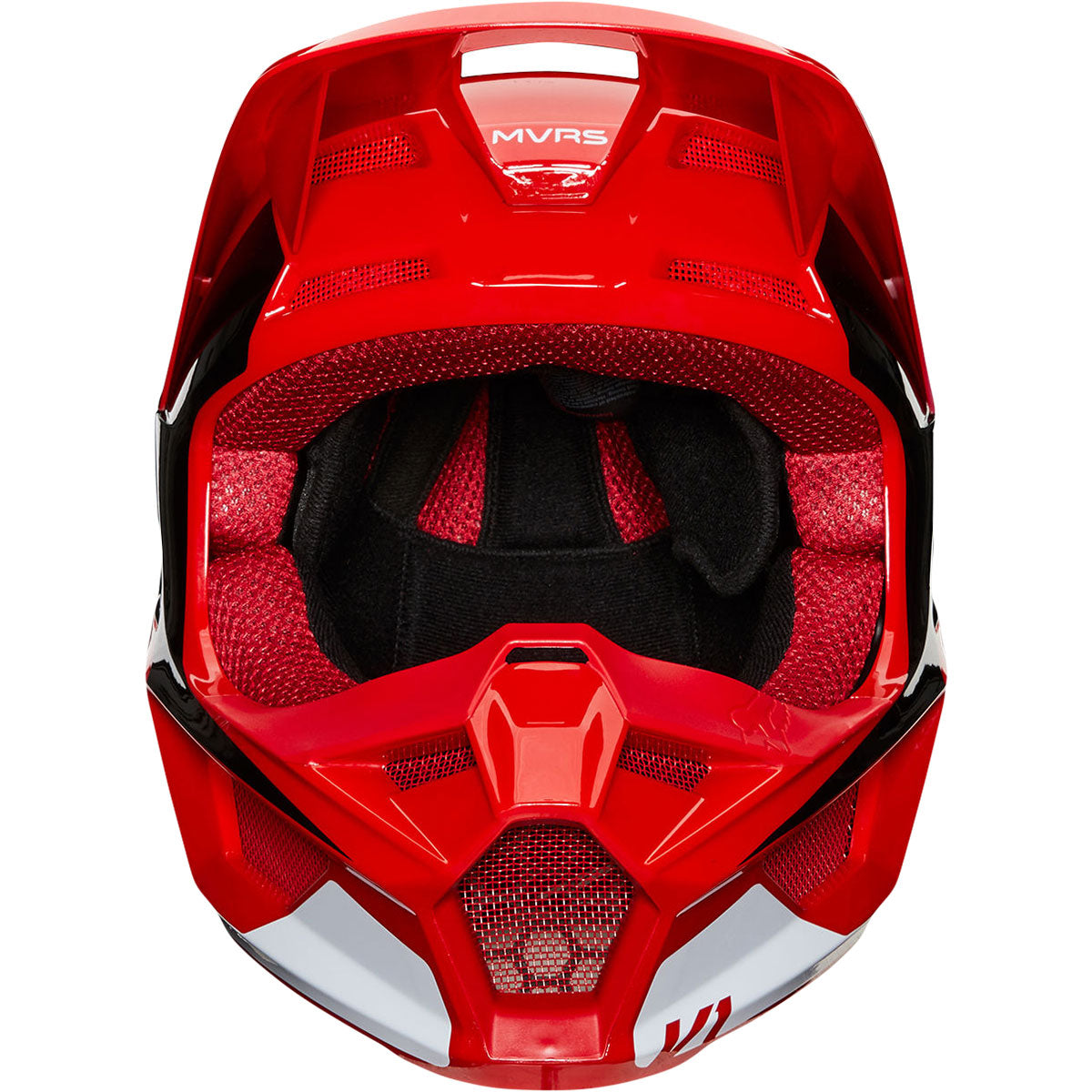 Fox Racing Youth V1 PRIX Motocross Helmet RED