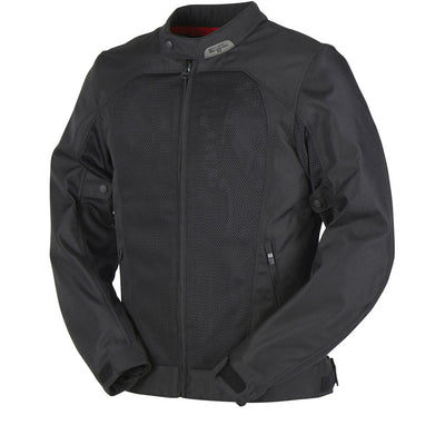 Furygan Genesis Mistral Evo 2 Black Textile Jacket